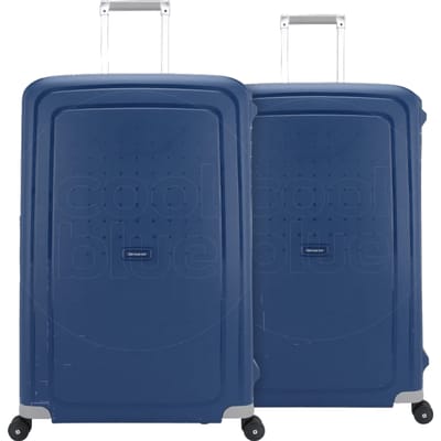 Samsonite S'Cure Spinner 81cm Duo Pack Dark Blue