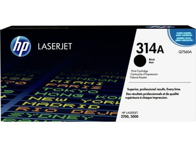 HP Q7560A nr. 314A toner cartridge zwart (origineel)