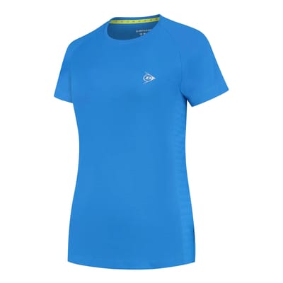 Dunlop Club Crew T-shirt Dames-Blauw