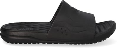 HEYDUDE - Wave Slide Heren Slippers Black - Maat 44