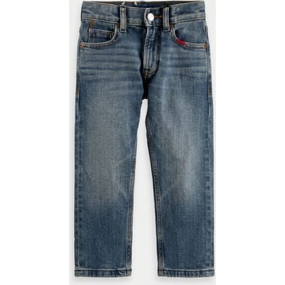 Scotch & Soda Boy The Pitch Loose Jeans—blue Ridge Blue Ridge Taglia: 5 | Jeans Outlet | kids | Blu