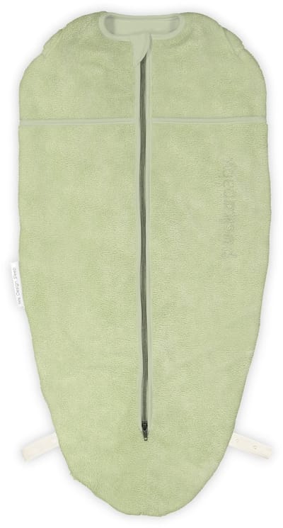 Puckababy Original Mini Inbakerslaapzak (3-6m) - Teddy Winter - Olive