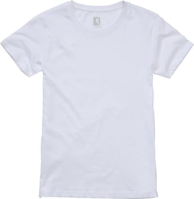 Brandit - Basic Dames T-shirt - M - Wit