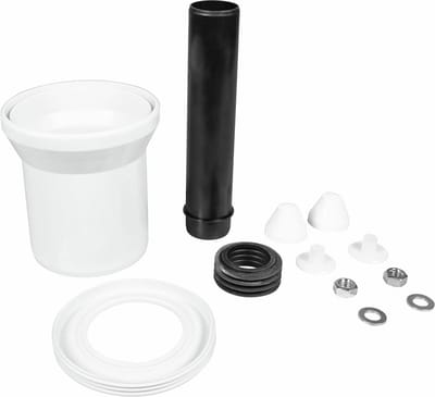 Aansluitset voor Wandcloset - Universele WC Aansluiting