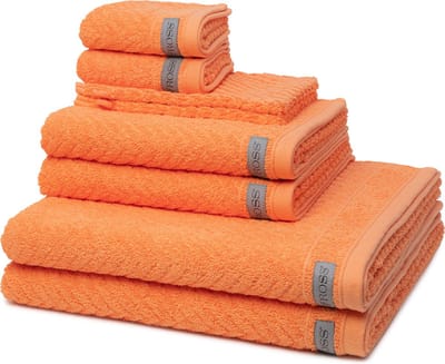 Ross Dames en Heren 2 X washandjes 2 X gasten- 2 X douche- 2 X handdoek - in set Smart