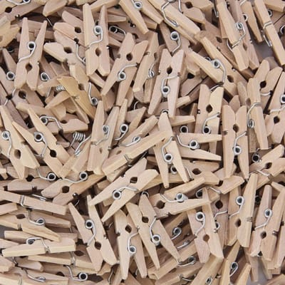 Mini Wasknijpers - Kledinghangers Klein - Ambachtelijke Projecten - Veelzijdige Klemmen - 250 Stuks - Verschillende Kleuren