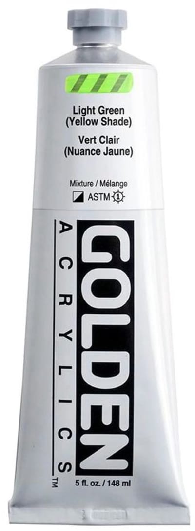 Golden Heavy Body Acrylverf Lichtgroen (geelachtig) 148 ml