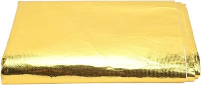 Reflecterende Warmtebarrière Folie, Hoge Temperatuur Zelfklevende Warmteschild, Thermische Isolatie Dekentje voor Auto Slangenbescherming, 39 x 47 inch, Ideaal voor Warmtebescherming en Isolatie