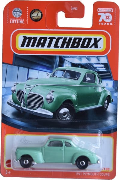 Klassieke Plymouth Coupé Modelauto Groen 1941 Scaal 1:64
