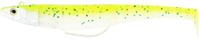 Westin Magic Minnow Weedless Jig 18g 10.5cm Haak 1 – Weedless Shad voor Zeebaars - Kleur : Sparkling Chartreuse