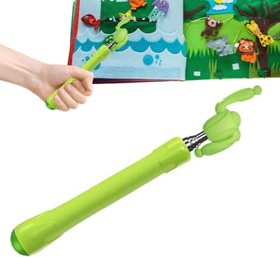 Aanwijsstok Telescopisch - Lesstok Handgreep - Interactief Lesgeven - Antislip Punt - 21-68 cm - Levendig