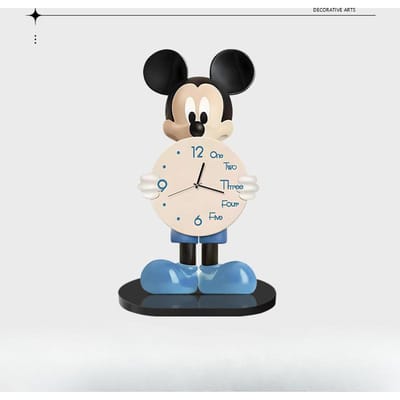 Ornements Mickey Luxe Léger Haut de Gamme Maison TV Décorations Mickey Mouse Salon Moderne Bureau Sens Haut de Gamme Other
