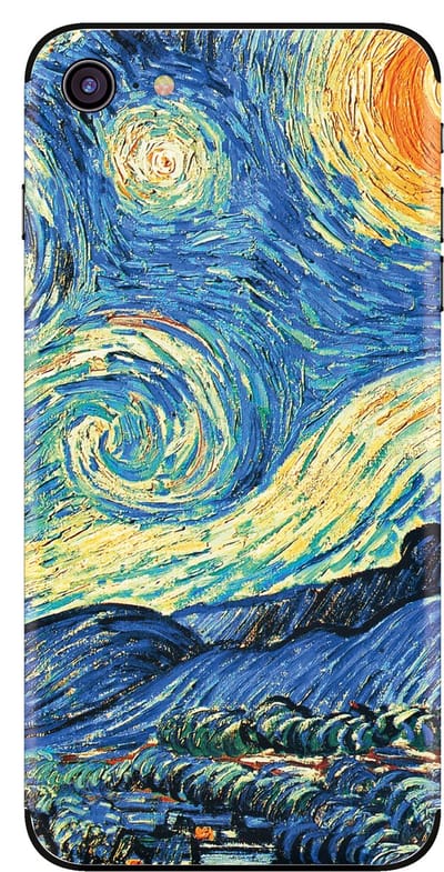 My Style Telefoonsticker PhoneSkin For Apple iPhone 7/8/SE (2020) The Starry Night