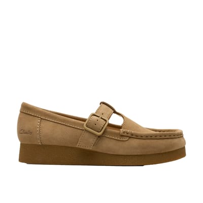 Clarks Shoes Wallabee Evo Bar Loafers Bruin EU 36 Vrouw
