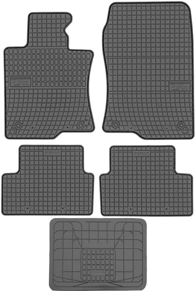 Max-Dywanik Frogum - Honda Accord VIII CU1/2 2008-2015 - Zwart - Zonder Stoppers