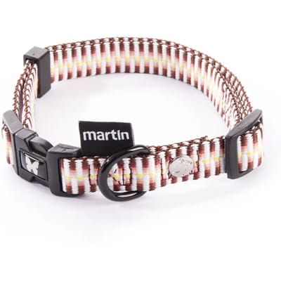 Verstelbare nylon hondhalsband Martin Sellier L