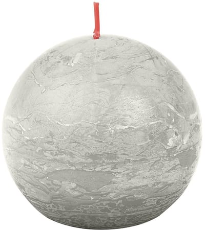 Bolsius - Rustiek bolkaars - Ø76mm - Sandy Grey