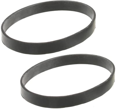 Stofzuiger Riemen - Vervangende Riemen - Stofzuiger Onderhoud - Type 2 Rubber - 2 stuks - Zwart