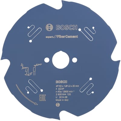Bosch RUNDSAVKLINGE EXP FIBER CEM 140X20MM 4T