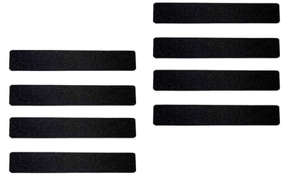 2 x 12 Inch Antislip Strips Tape Zwart Veiligheidstape voor Trappen, Boottrailers en Vloeren - Bescherm Familie, Huisdieren en Kinderen tegen Uitglijden en Vallen
