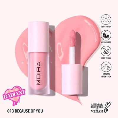 Moira | Liquid Blush 013 Because of You | Vegan