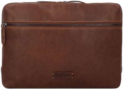 Jack Kinsky Porto Schoudertas Leer 33 cm - Jongens - cognac