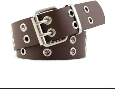 Wow Riem Bruin - Wow trendy fashion Riem Bruin met zilveren ringen en hanger
