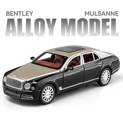1:24 Bentley Continental Gt Mulsanne Gt Alliage Métal Moulé Sous Pression Modèle Voiture Décoration Maison & Ornements Bureau Ordinateur Cadeaux de Fête