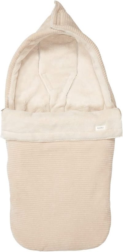 Warm Voetenzak voor Buggy Teddy Stof - Universele Maat
