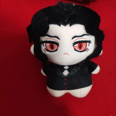 Kimetsu No Yaiba Kibutsuji Muzan Pluche Pop 10cm Muzan Kibutsuji Knuffel Sleutelhanger Verjaardagscadeau Fan Collectie Randapparatuur Speelgoed 10cm