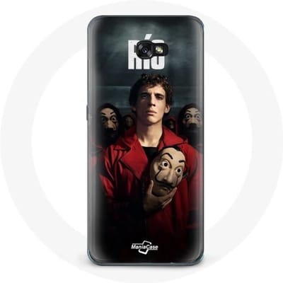 Case voor Samsung Galaxy A3 2017 La Casa De Papel Rio Masker
