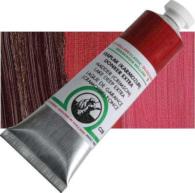 Oil paint Old Holland 40ml – 028 Madder (Crimson) Lake Deep Extra