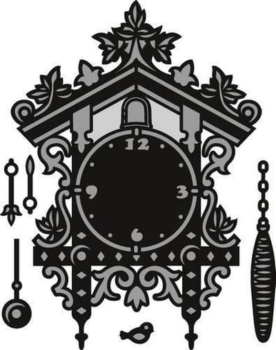 Marianne Design Craftable Mal Cuckoo clock CR1388 11.0x16.5cm