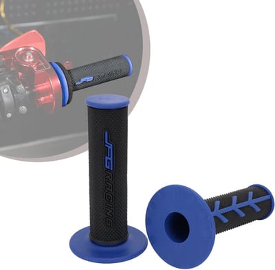 Universele Motorfiets Handvatten Grijs 22mm/24mm Antislip voor Crossmotoren en Pitbikes