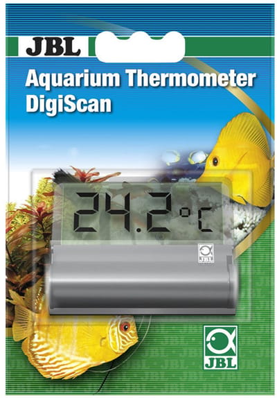 JBL Aquariumthermometer DigiScan Digitale, klevende aquariumthermometer