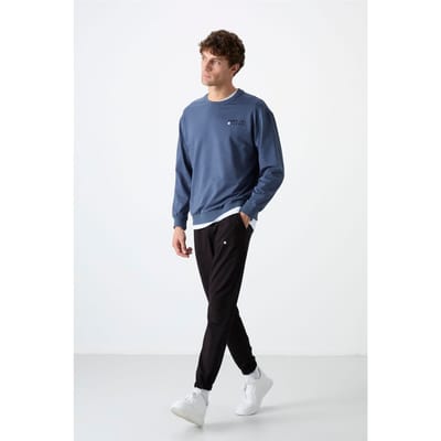 Heren Oversized Sweatshirt en Broeken Set