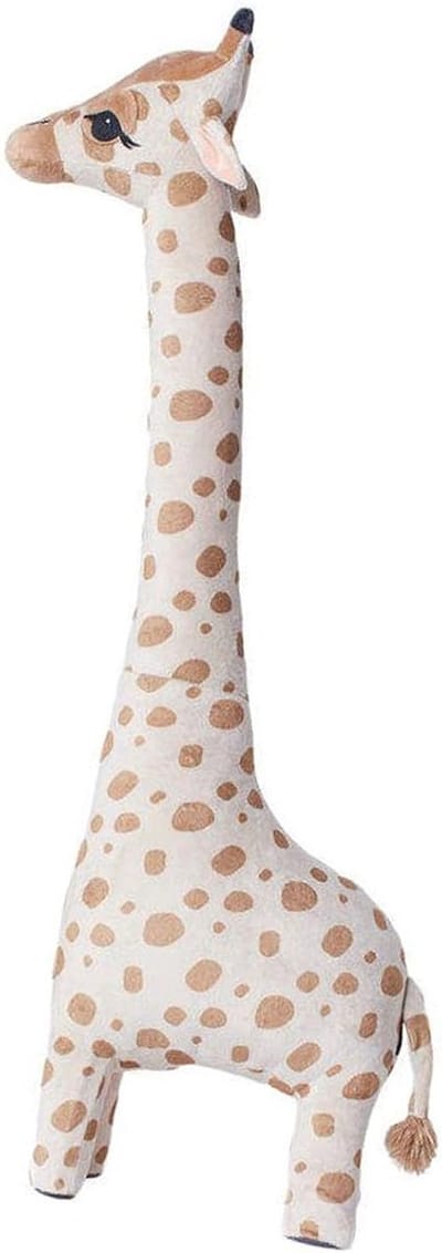 Giraffe Knuffel - Zacht Dier - Knuffelen en Decoratie - Hoge Elasticiteit Vulling - 100cm Lengte