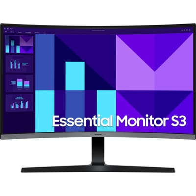 Samsung 27" Essential Monitor S3 S39GD FHD 100Hz Black