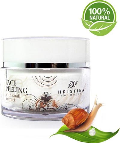 Slakken Anti-age Face Scrub 100% Natural - Met Collageen & Elastine - 100ml
