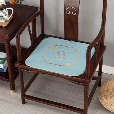 Chinese Stijl Stoelkussen Mahonie Bank Stoelkussen Rugleuningkussen High-end Thee Stoel Lendenkussen Verdikt Stoelkussen Stoelkussen Huis 45*45cm