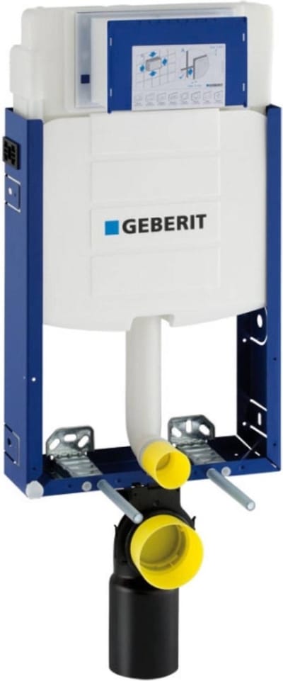 Geberit Kombifix Element - voor wand wc - 108cm Sigma Inbouwreservoir - 12cm UP320 - blauw