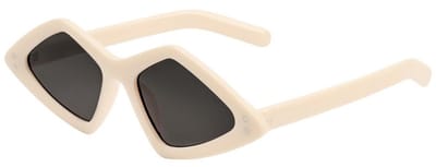Beige festivalbril / Festival bril / Feest zonnebril / One size / Gekke glazen / Hippe bril / Feestbril / Partybril