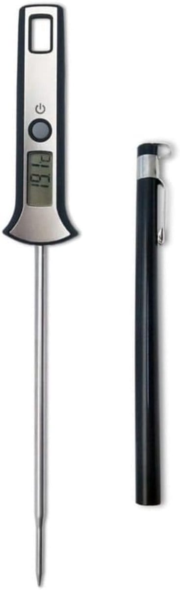 Digitale sonde Thermometer Voedsel Olie Water, Hoge LCD Snel Lezen, Voor Koken Bakken BBQ Steak Vlees