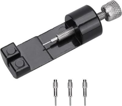 WiseGoods - Premium Horloge Reparatie Set - Horlogebandjes - Horloge Pin Verwijderaar - Horloge Opener - Inkortset - Tool