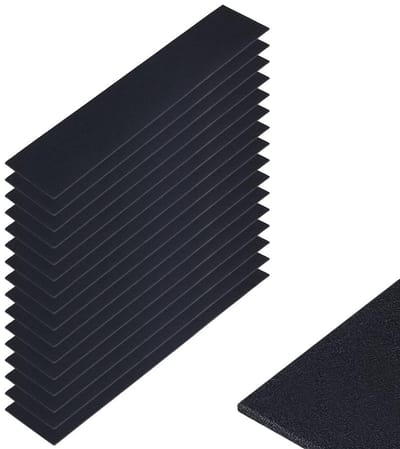 Dailygoods- Plantenbewateringsmat 16 Stuks - 90 mm x 450 mm - 3 mm Dik - Zelfbewaterend - Viltmateriaal - Waterdicht en Herbruikbaar - Kweekmat