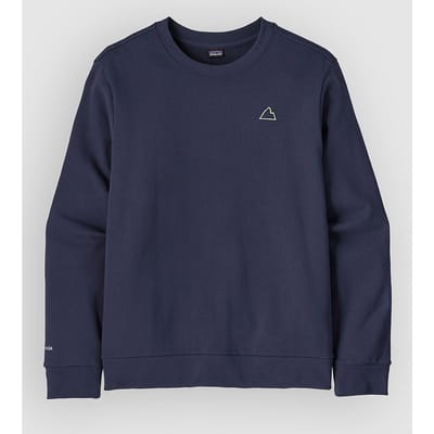 Patagonia Fitz Roy Massif Daily Crew Sweater blauw