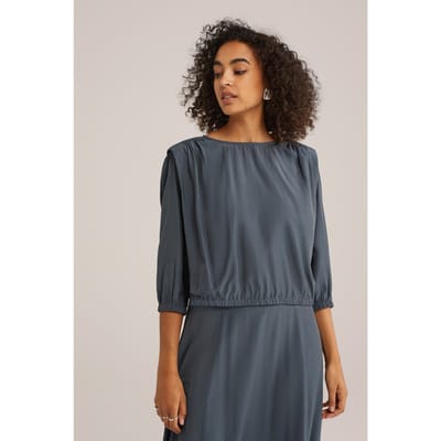 WE Fashion Blouse Dark Grey Taglia: XS | Maglie a manica lunga Outlet | Donna | Grigio
