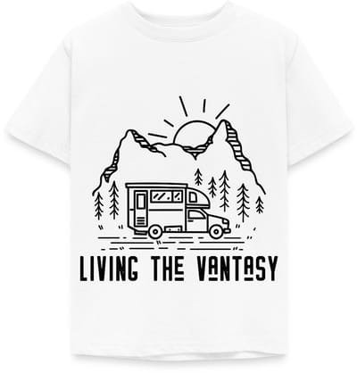 Living The Vantasy - Vrijheid Op Wielen T-Shirt Kinderen