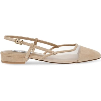 Steve Madden Belinda-m Flat Shoes Tan Suede Maat: 37 | Sandalen Outlet | Dames | Beige