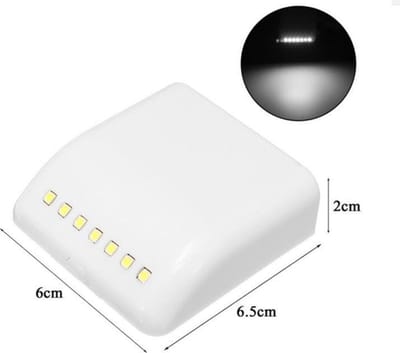 Kledingkast lamp - nachtverlichting - 7leds - wit